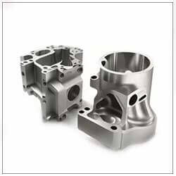 5-axis CNC machined precision metal part with complex geometry1