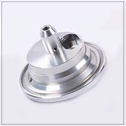 CNC turned aluminum part for automotive applications
