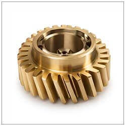 Custom Brass Gear CNC milling turning for Automation Components
