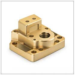 Custom CNC Milled Brass Components for Mechanical Systems