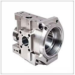 high-precision 5-axis CNC machined component for industrial application