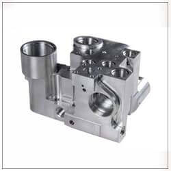 medical-grade 5-axis CNC machined component