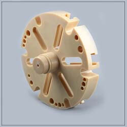 Precision CNC Plastic Turn-Milled Parts for Medical Industry