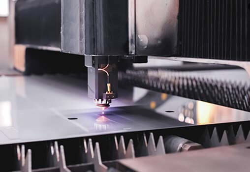 laser cutting processing for HUB machining