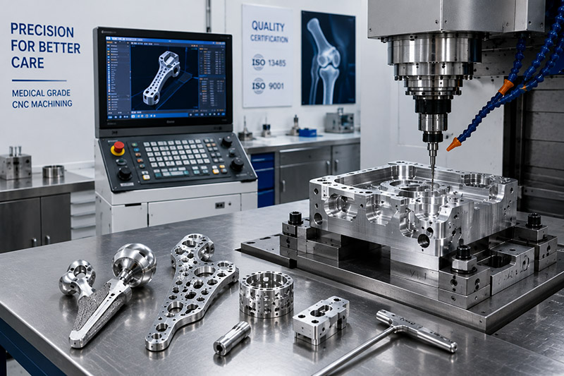 CNC Machining Case Study for Medicals