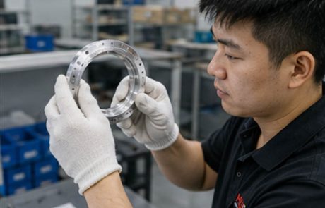 CNC machined part surface roughness inspection