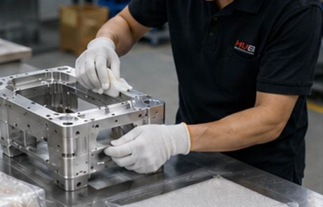 Cleaning and packaging of CNC machined parts
