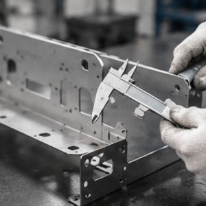 Quality inspection of assembled sheet metal parts
