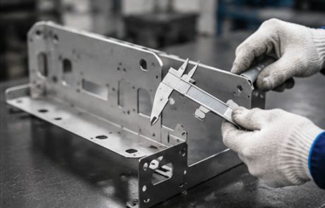 Quality inspection of assembled sheet metal parts